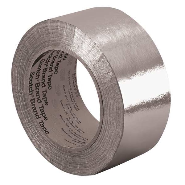 Cinta de papel de aluminio 3M, 1 pulgada x 36 yardas, aluminio - 3M 363 1" x 36 yd