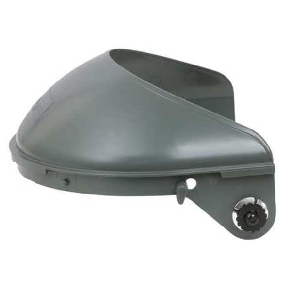 Fibre-Metal By Honeywell Headgear, Black Visor, 4" Crown Height, Pinlock Suspension, Gray - F4400
