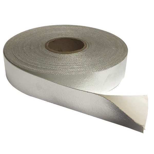 Cinta de aluminio Avsil con capa protectora, 3" ancho, color plata, paquete de 4 - AVS-ST-ALUM-AB-3