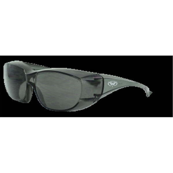 Safety Oversite Glasses With Smoke Lens - OVERSITE SM