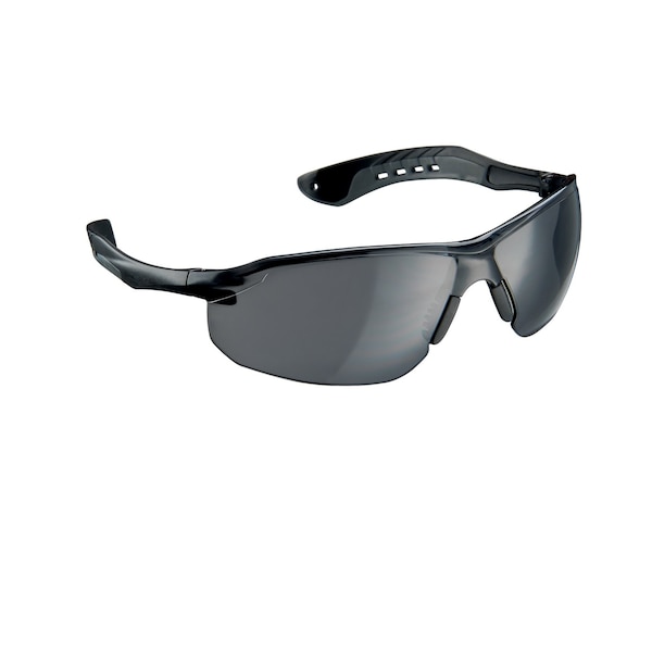 Scotch 3M Safety Glasses Gray Lens Black/Gray Frame 1 pc - 47011-WV6-NA