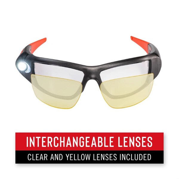 Coast Products Coast Spg500 Rechargeable Bulls Eye Spot Beam Safety Glasses - 30376