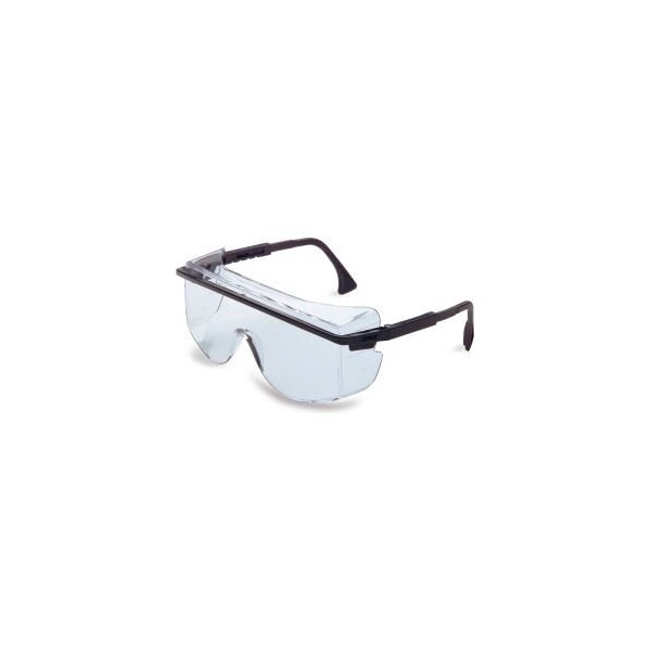 Honeywell North 3001 Black Safety Glasses With Clear Anti-Fog Lens - S2500C