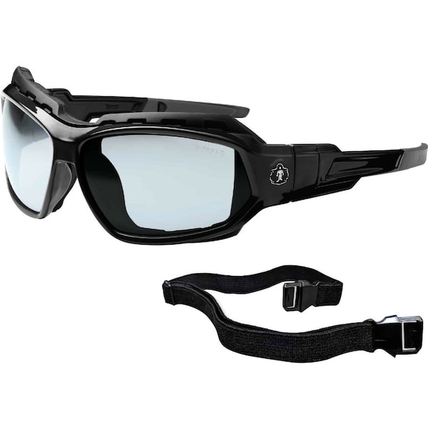 Ergodyne Loki, Safety Glasses Polarized, Light Gray Lens, Full-Frame, Wraparound - LOKI-AF