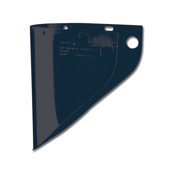Honeywell Safety Products 9 3/4" X 19" X .06" Green Shade 3 Propionate Extended View Bulk Pack Faceshield - 4199IRUV3BP