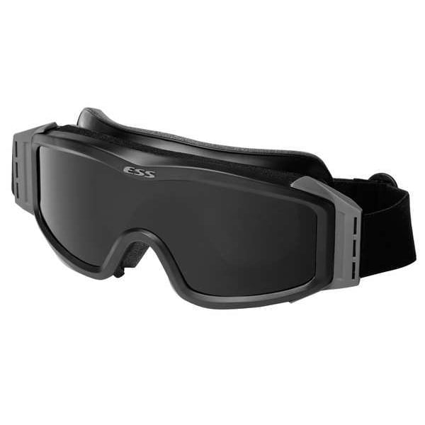 Ess Tactical Goggles, Anti-Fog, Scratch-Resistant, Clear, Gray Lens, Indirect Venting, Universal - 740-0123