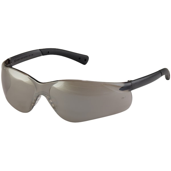 Mcr Safety Glasses, BearKat BK3 Silver Mirror Lens, 12PK - BK317
