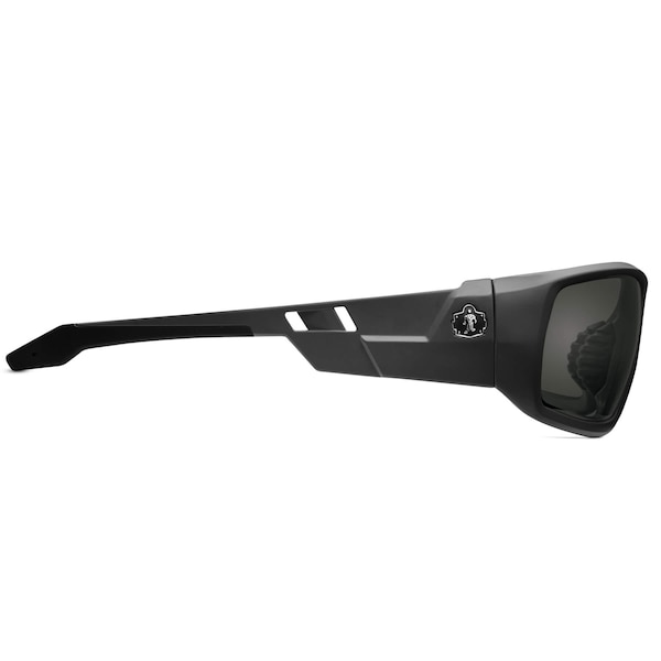 Ergodyne Odin, Safety Glasses Anti-Fog &  Anti-Scratch, Smoke Lens - ODIN-AF