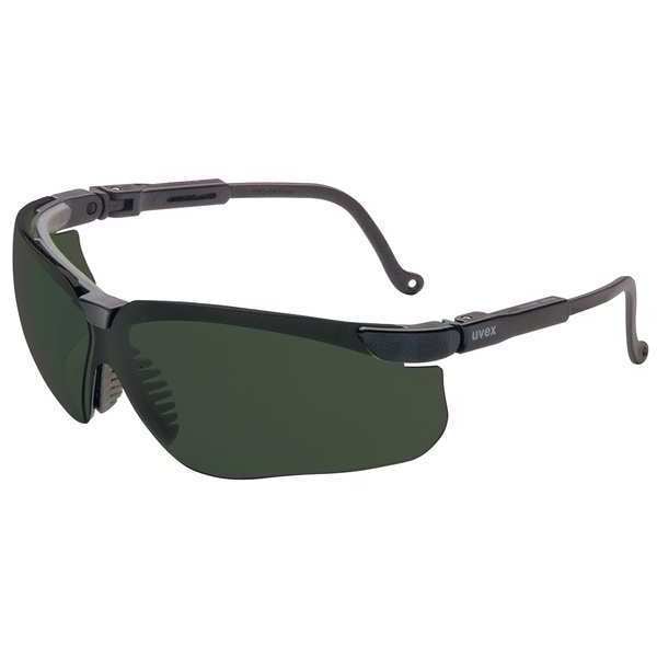 Honeywell Uvex Genesis, Safety Glasses Anti-Fog, Hydrophilic, Hydrophobic, Anti-Scratch, Shade 5.0 Lens - S3208HS