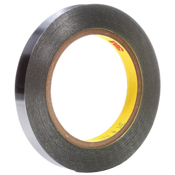 Cinta de papel de plomo 3M 421, 1/2"x36yd, plateado oscuro - 70006387230