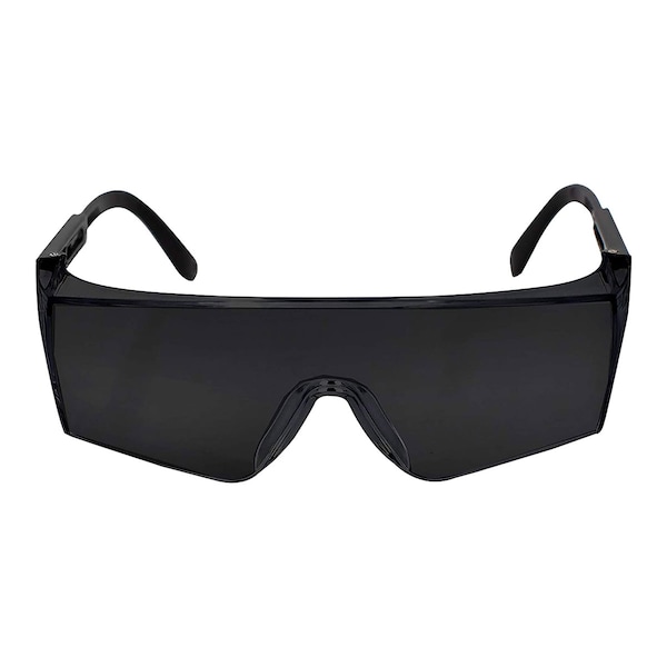 Bison Life Boxer Black Temples, Safety Glasses Anti-Fog &  Anti-Scratch, Black Lens - ZH-BXSG-BKLBKT-MS16