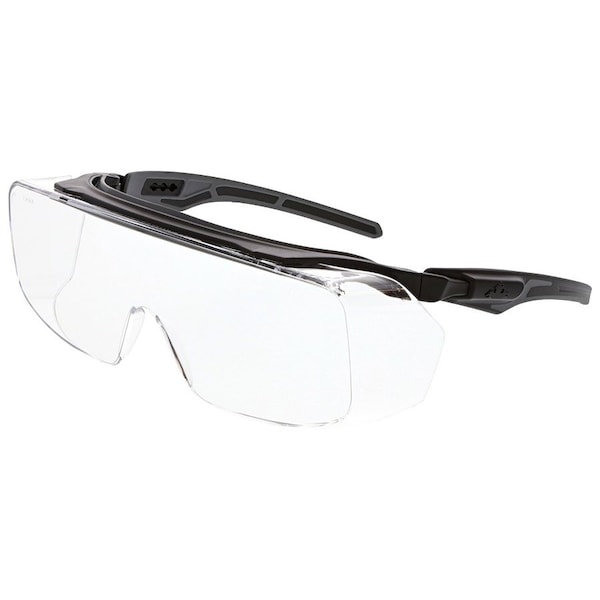Mcr Safety Klondike OTG, Safety Glasses Anti-Fog, Clear Lens, Half-Frame, OTG - OG210PF
