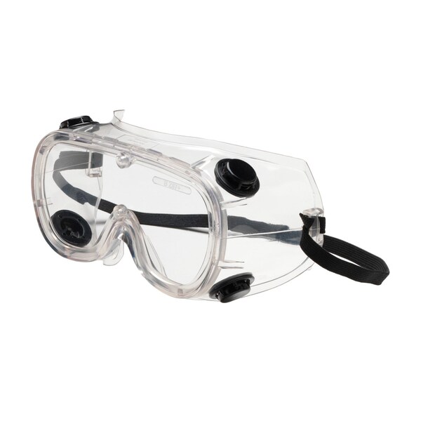 Bouton Optical Safety Goggles, Anti-Fog, Scratch-Resistant, Clear Lens, Universal, 1 PR - 248-4401-400