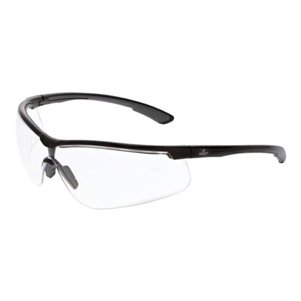 Mcr Safety Klondike KD7, Safety Glasses Anti-Fog, Clear Lens, Half-Frame, Wraparound - KD710PF