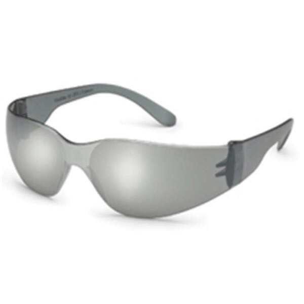 Exotic Starlite Safety Glasses with Silver Lenses, Gray Frame - EX79809