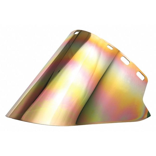 Paulson Faceshield, Metalzd, Gld/Grn, 10"x20"x.060" - IM20-GHC6FM