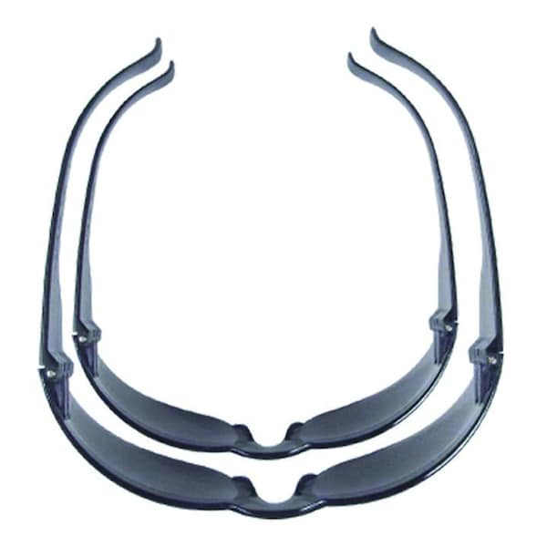 Radians Safety Glasses, Wraparound I/O Lens, Uncoated,  - MRS190ID