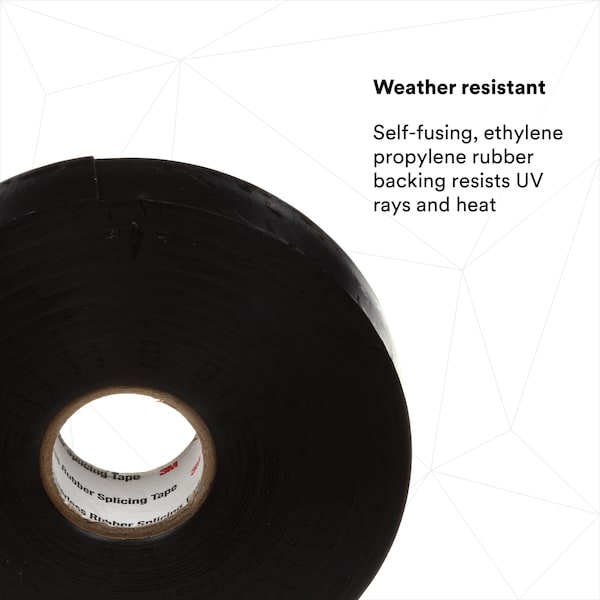 Cinta eléctrica de 3M, 30 mil, 1-1/2"x 15 ft., PK12 - 2242-1-1/2X15FT