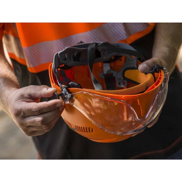 Ergodyne Clear Anti-Fog Safety Helmet Visor - 8991