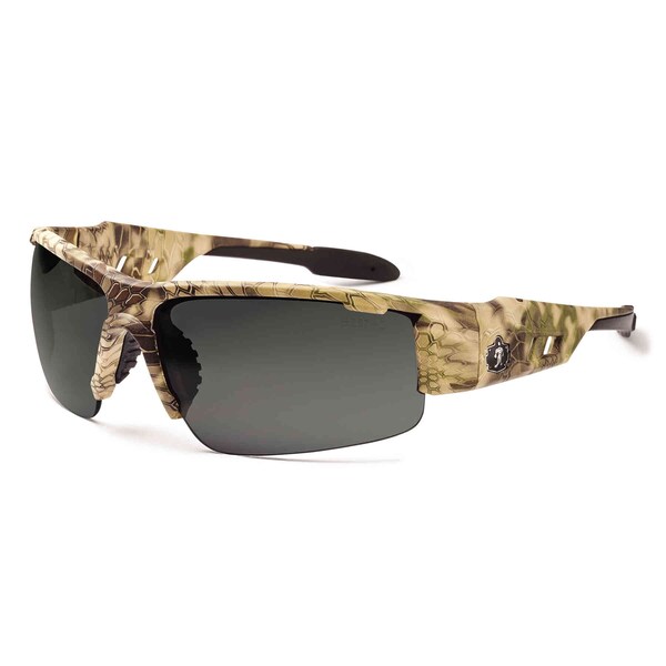 Ergodyne Dagr, Safety Glasses Anti-Scratch, Smoke Lens - DAGR-PZHI
