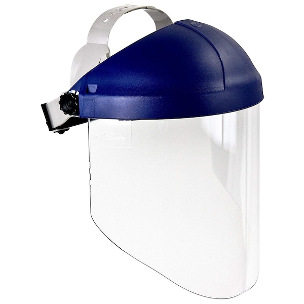 3M 3M 8482; Ratchet Headgear W/ Faceshield, H8A, Clear, Polycarbonate, 1 Each - 7000127244