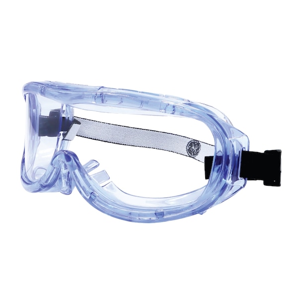 Ge Safety Googles, Anti-Fog, Adjustable Headband - GE148CAF