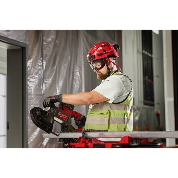 Milwaukee Tool Safety Goggles, Anti-Fog, Anti-Scratch, Black Lens, D3, D4 ANSI/Dust Splash Rating, Universal - 48-73-2063