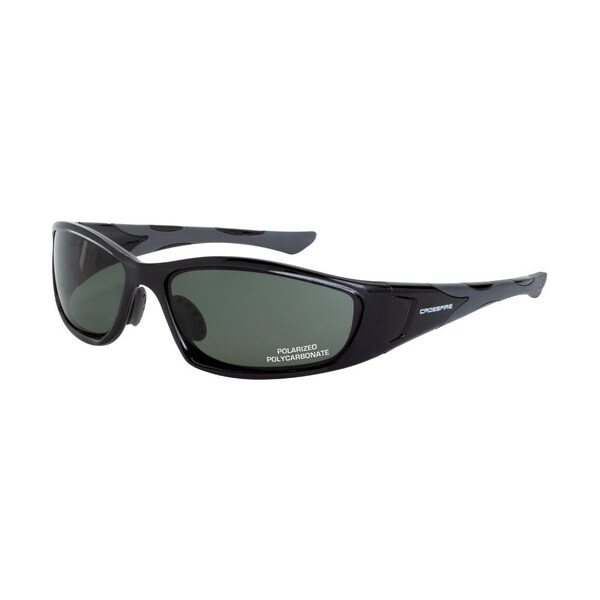 Crossfire MP7, Safety Glasses Anti-Scratch, Polarized, Blue-Green POL Lens - 24426