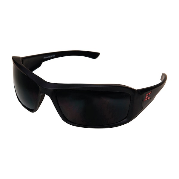 Edge Eyewear Edge Eyewear Brazeau Anti-Fog Safety Glasses Smoke Lens Black Frame 1 pk - TXB236