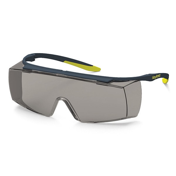 Hexarmor LT250, Safety Glasses Anti-Fog &  Anti-Scratch, Clear Lens, Half-Frame, OTG - 11-18003-08