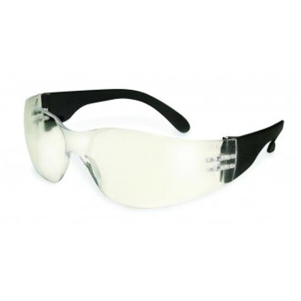 Safety Safety I Pro Rider Frosted Temples Safety Glasses With Clear Lens; Set of 12 - I PRO FRO CL
