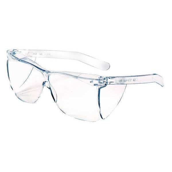 Sellstrom Safety Glasses, Wraparound Clear Polycarbonate Lens, Uncoated, 24PK - S79103