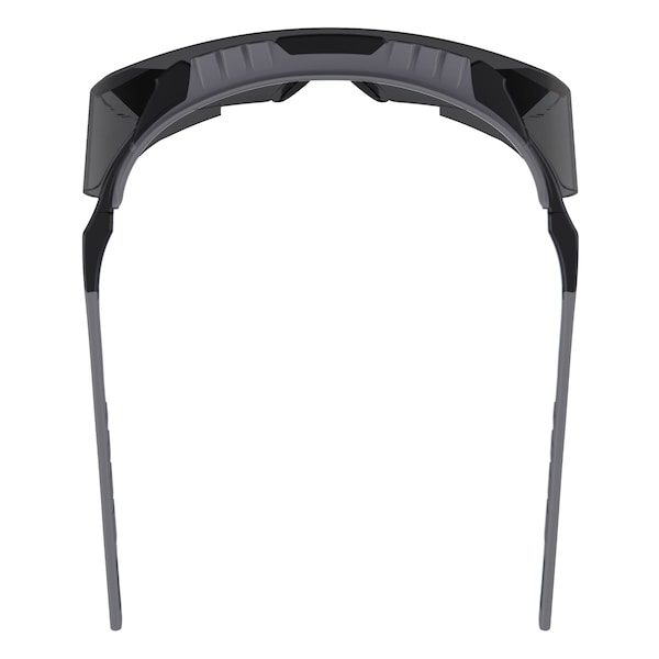 Ergodyne Safety Glasses, Smoke Matte Black Frame - OSMIN