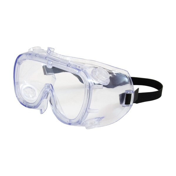 Bouton Optical Safety Goggles, Anti-Fog, Scratch-Resistant, Clear Lens, Universal, 1 PR - 248-5090-400B