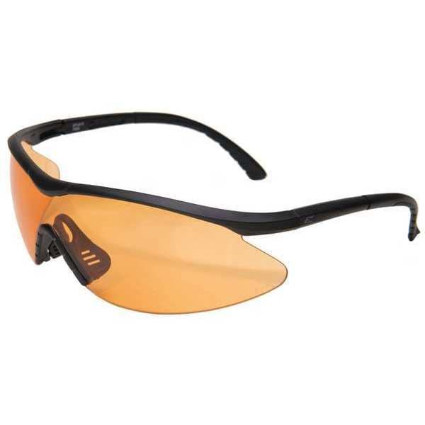 Edge Eyewear Fastlink Vapor Shield, Safety Glasses Anti-Fog &  Anti-Scratch, Amber Lens, Half-Frame, Wraparound - XFL610