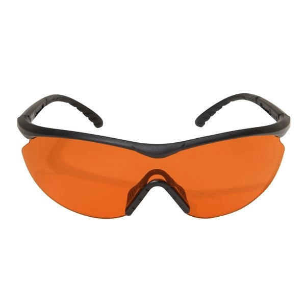 Edge Eyewear Fastlink Vapor Shield, Safety Glasses Anti-Fog &  Anti-Scratch, Amber Lens, Half-Frame, Wraparound - XFL610