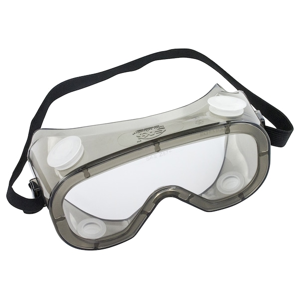 Sas Survival Air Sys Impact Resistant Safety Goggles, Anti-Fog, Clear Lens, Universal - 5109