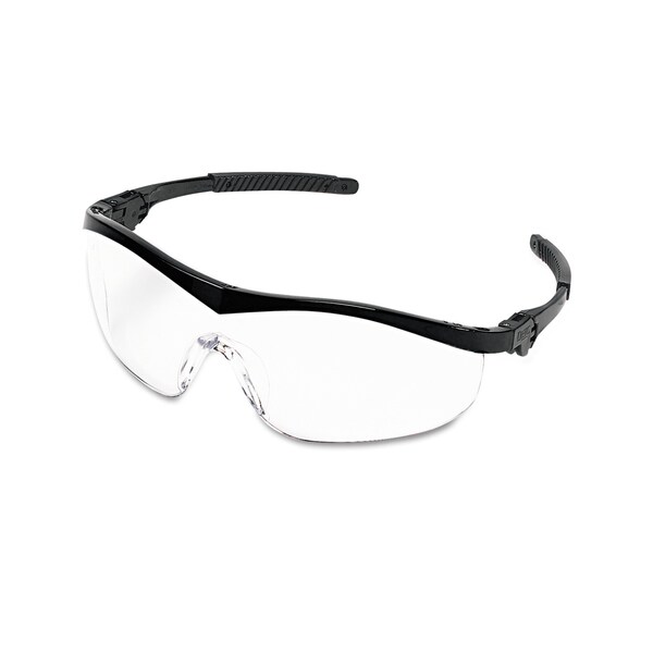 Mcr Safety Safety Glasses Anti-Fog &  Anti-Scratch, Clear Lens, Wraparound, Wraparound, 12 PK - ST110