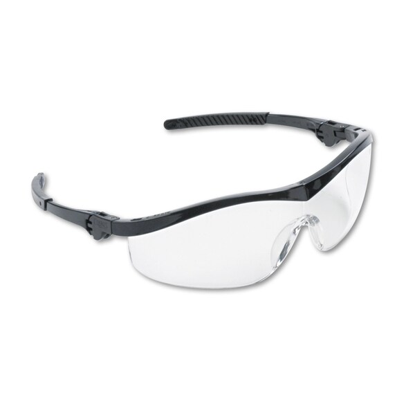 Mcr Safety Safety Glasses Anti-Fog &  Anti-Scratch, Clear Lens, Wraparound, Wraparound, 12 PK - ST110