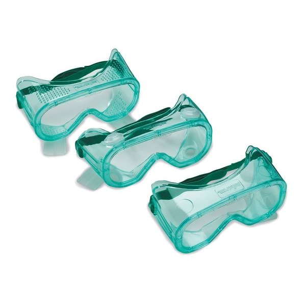 Sellstrom Protective Goggles, Anti-Fog, Clear Lens, Not Rated for Dust or Splash ANSI/Dust Splash Rating - S81010