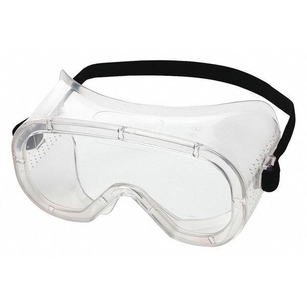 Sellstrom Protective Goggles, Anti-Fog, Clear Lens, Not Rated for Dust or Splash ANSI/Dust Splash Rating - S81010