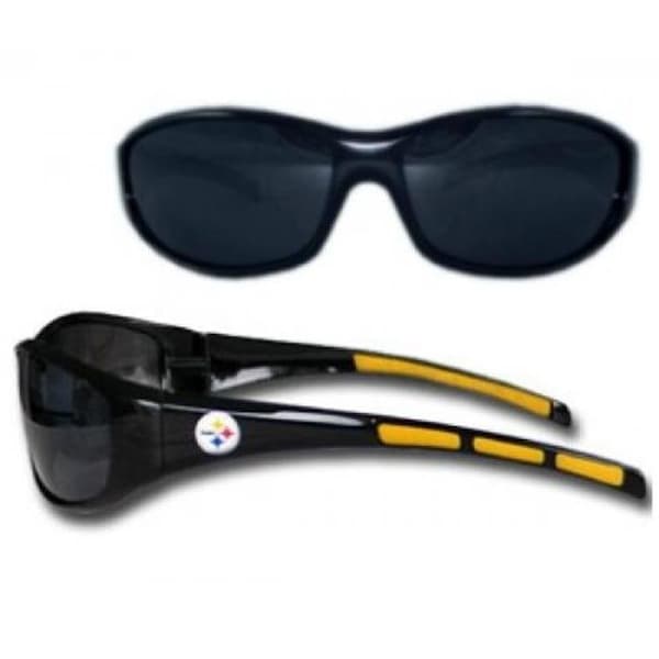 John Hancock Pittsburgh Steelers Sunglasses - Wrap - JO195820