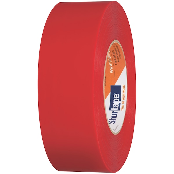 Cinta de película Shurtape, Roja, 55m, Polietileno, PK24 - PE 555