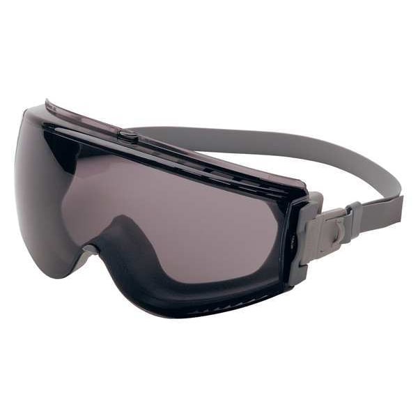 Honeywell Uvex Stealth Goggle with Hydroshield, Scratch-Resistant, Gray Lens, D3 ANSI/Dust Splash Rating - S3961HS
