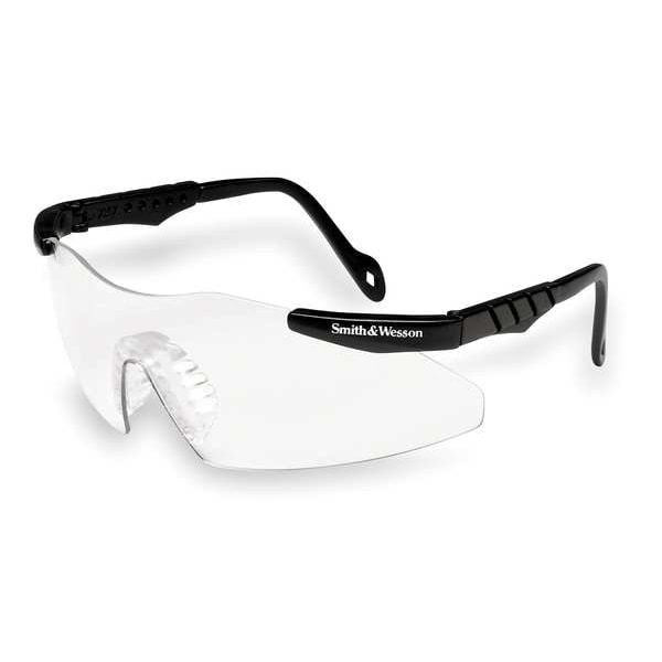 Smith & Wesson Magnum 3G, Safety Glasses Uncoated, Clear Lens, Frameless, Wraparound - 19822