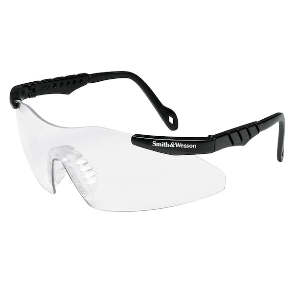 Smith & Wesson Magnum 3G, Safety Glasses Uncoated, Clear Lens, Frameless, Wraparound - 19822