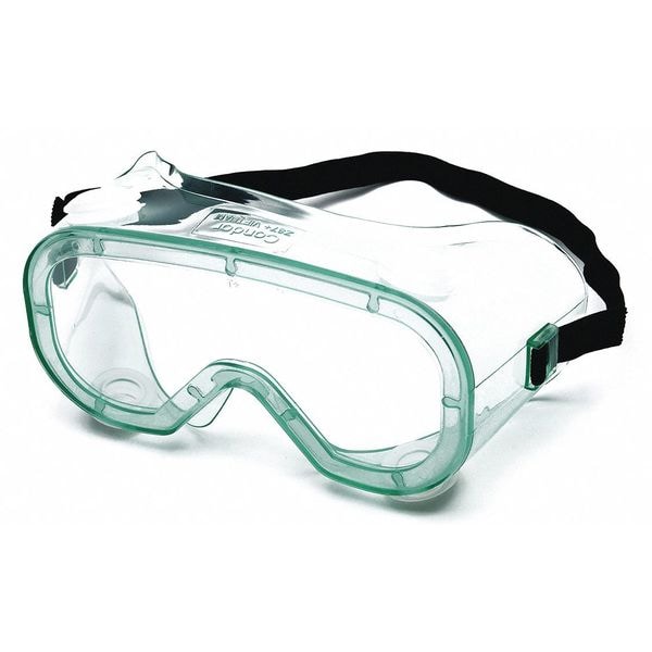 Condor Goggles, Anti-Fog, Scratch-Resistant, Clear Lens, Indirect Venting, Universal - 4VCF7