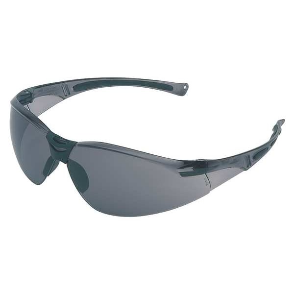 Honeywell Uvex A800, Safety Glasses Anti-Fog, Gray Lens, Half-Frame, Wraparound - A806
