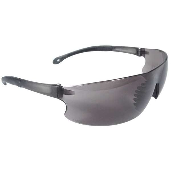 Radians Rad-Sequel, Safety Glasses Uncoated, Gray Lens, Frameless, Wraparound - RS1-20