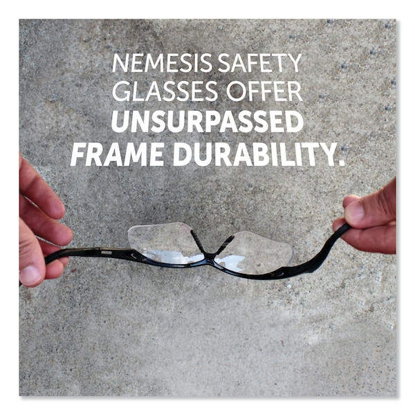Kleenguard Nemesis, Safety Glasses Anti-Scratch, Clear Lens - 3000354